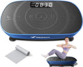 MERACH Vibration Plate Exercise Machine, Whole Body Workout Equipment for Women, Bluetooth and Silicone Pedal, Vibration Plate with Auto Mode, Vibrate Fitness Platform for Home